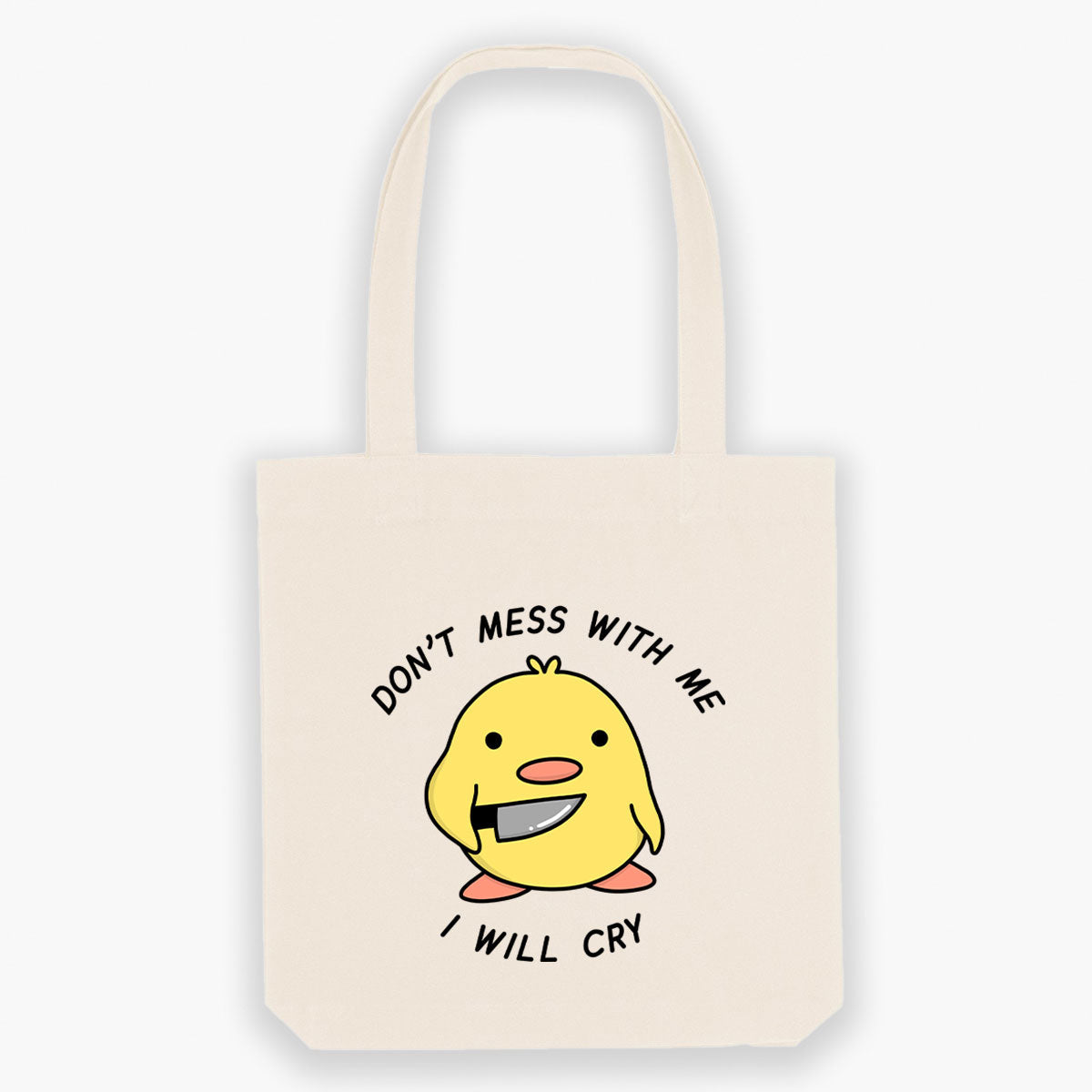 Stabby Chick Tote Bag