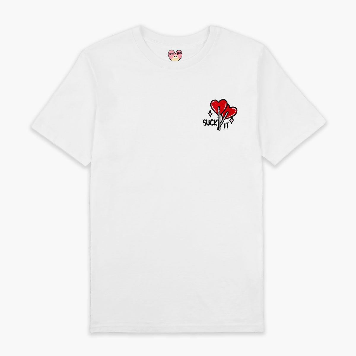 Suck It Lollipop Embroidered T-Shirt (Unisex)
