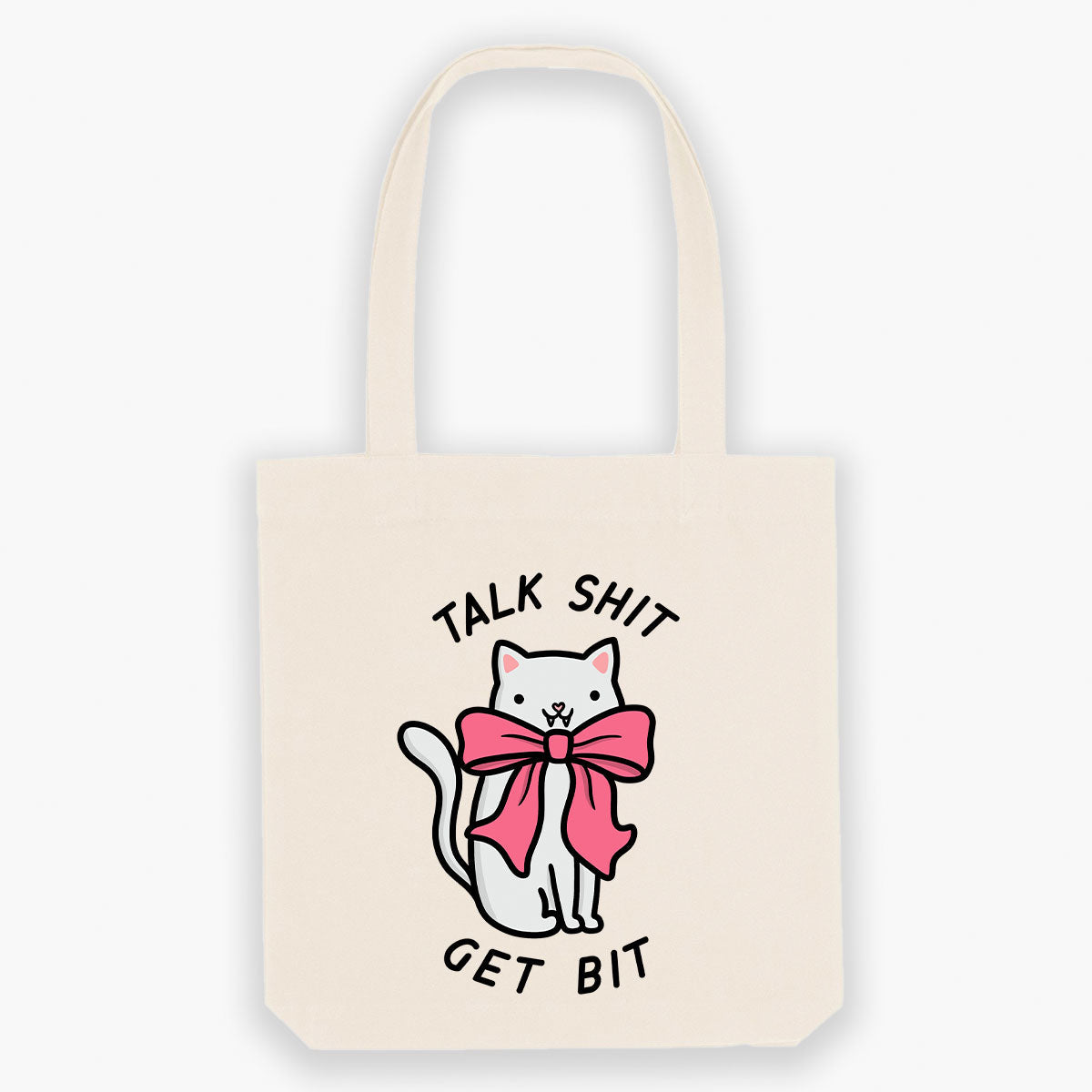 Talk Sh*t Get Bit Tote Bag