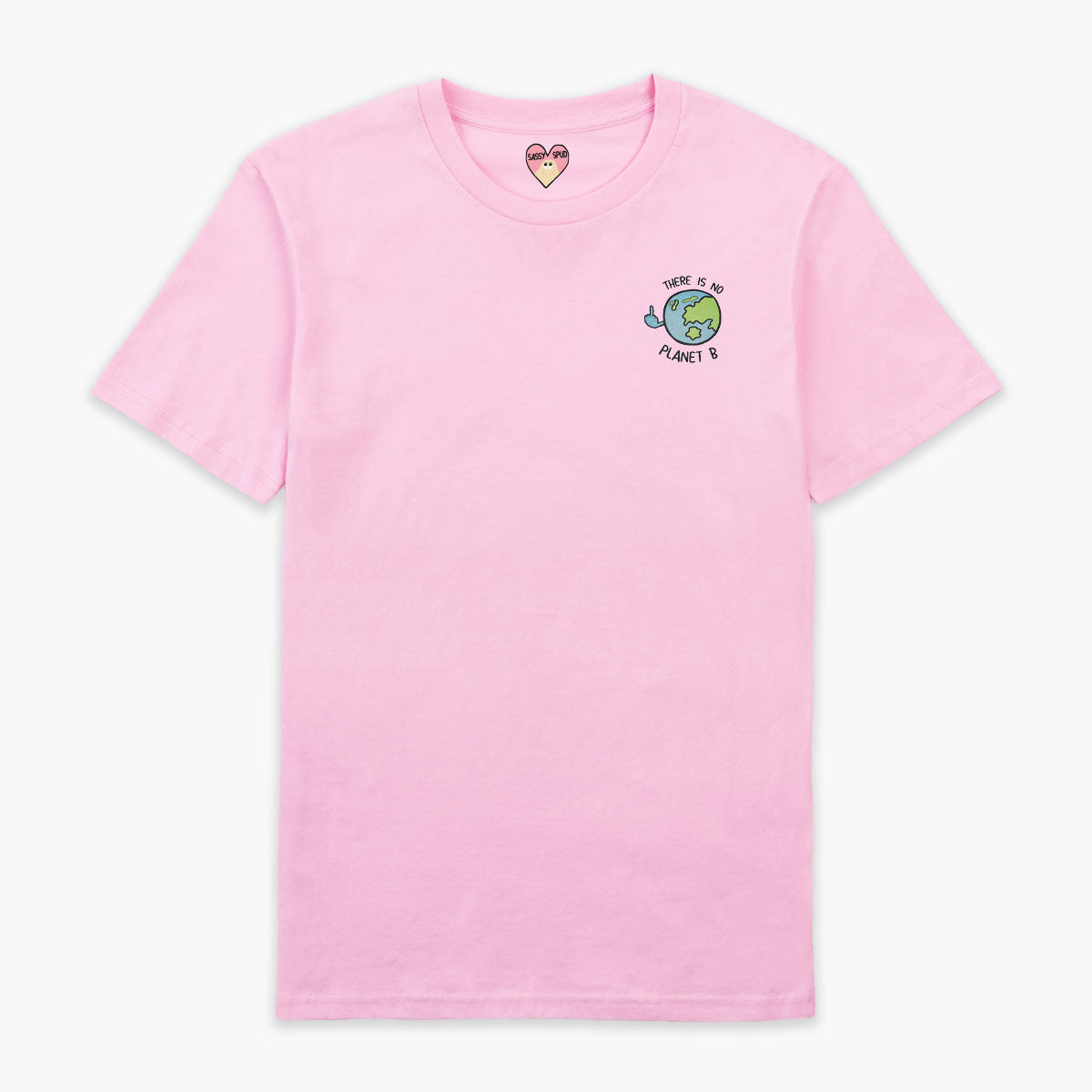There Is No Planet B Embroidered T-Shirt (Unisex)