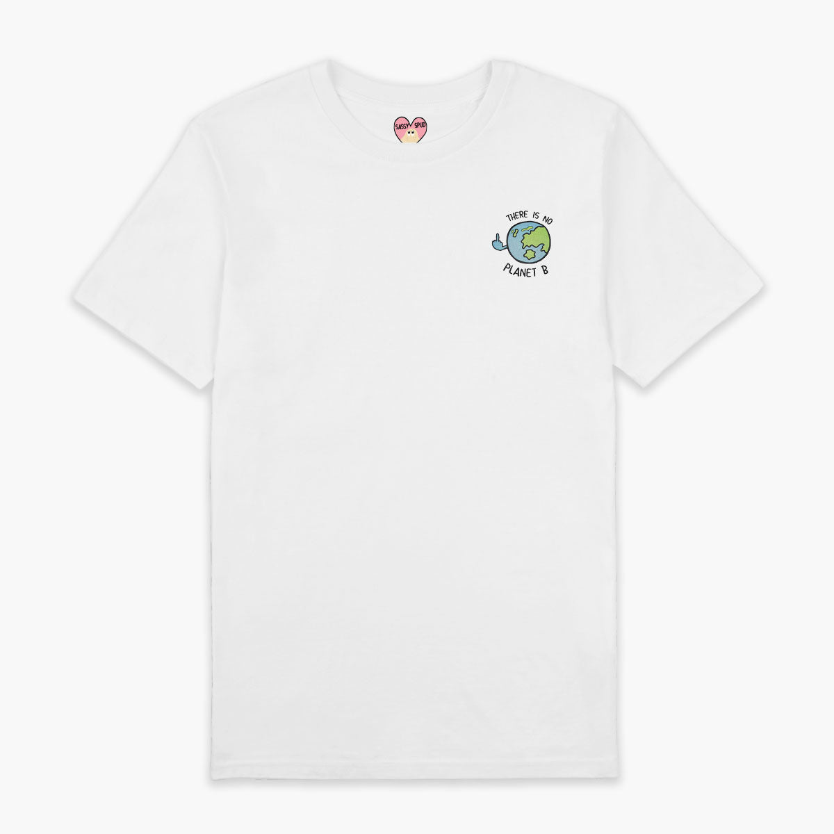 There Is No Planet B Embroidered T-Shirt (Unisex)
