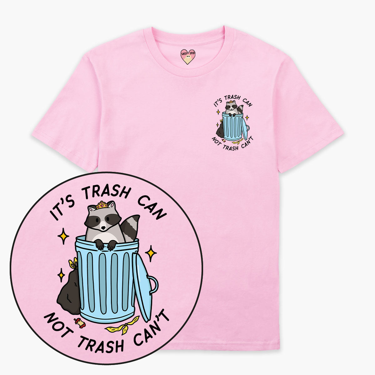Trash Can T-Shirt (Unisex)