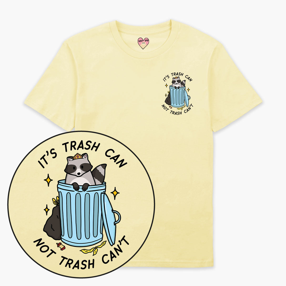 Trash Can T-Shirt (Unisex)