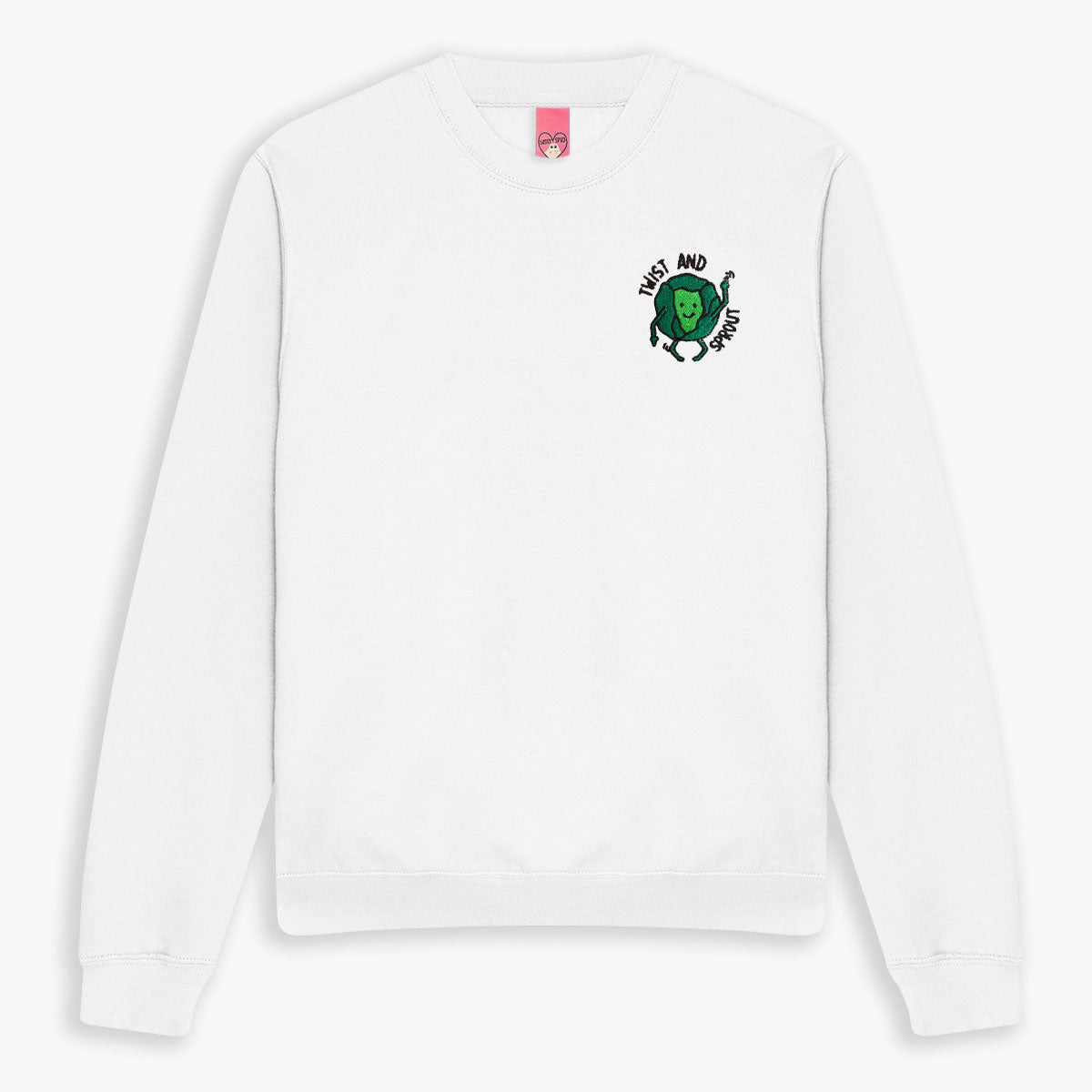Twist And Sprout Embroidered Sweatshirt (Unisex)
