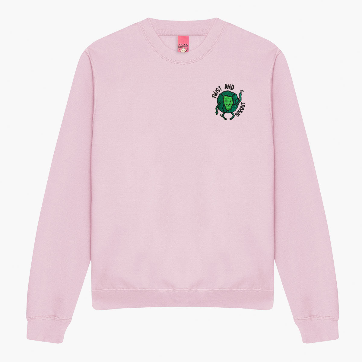 Twist And Sprout Embroidered Sweatshirt (Unisex)