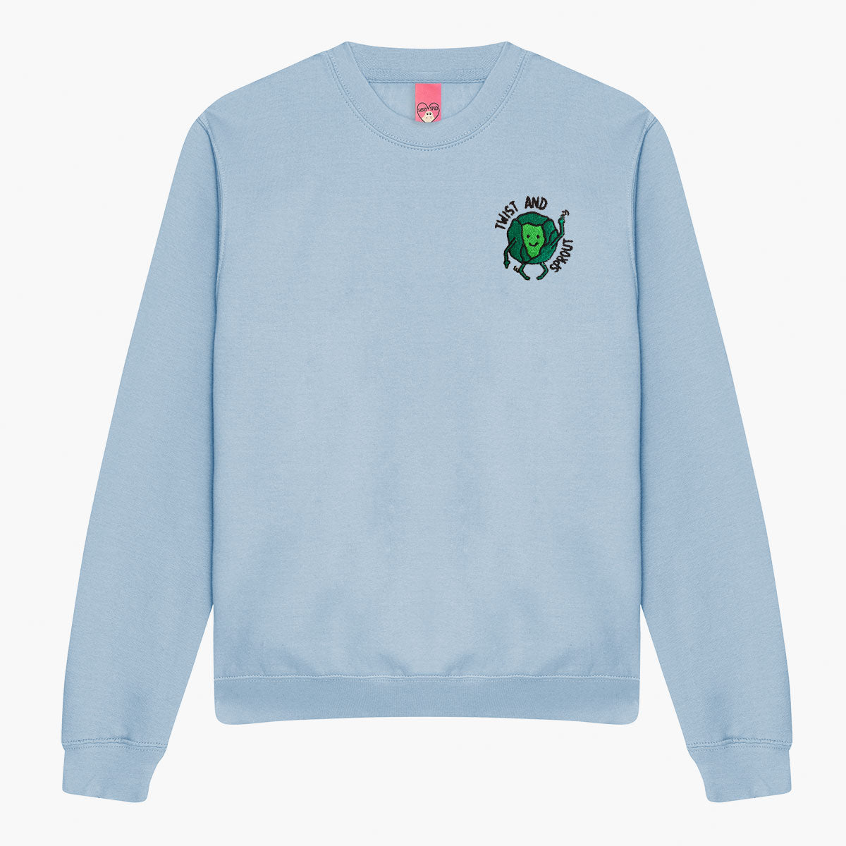 Twist And Sprout Embroidered Sweatshirt (Unisex)
