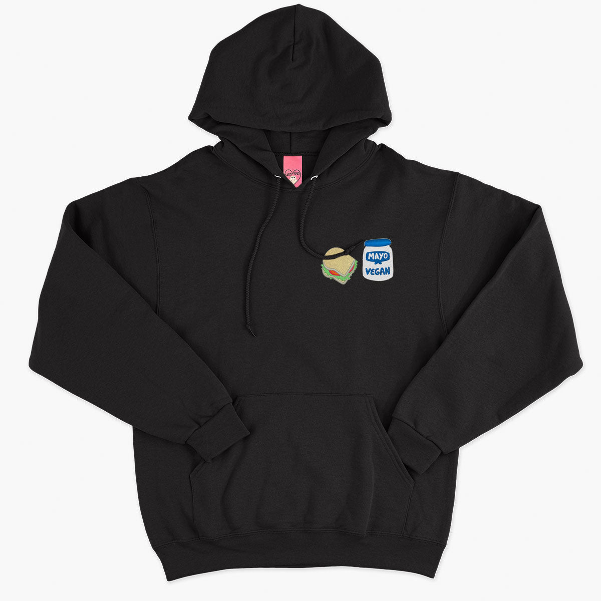Vegan Mayo Embroidered Hoodie (Unisex)