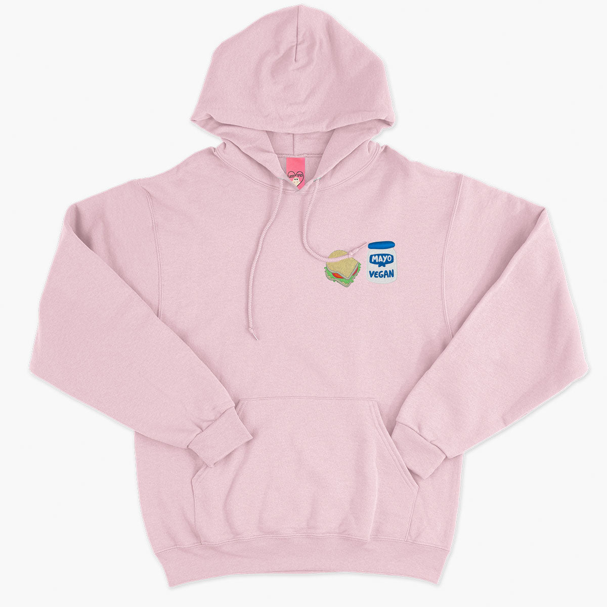 Vegan Mayo Embroidered Hoodie (Unisex)