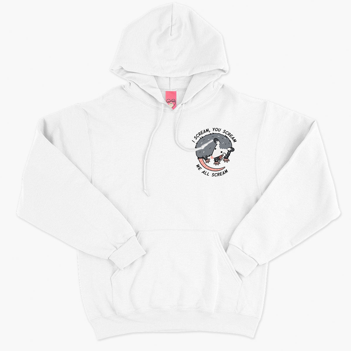 We All Scream Possum Hoodie (Unisex)