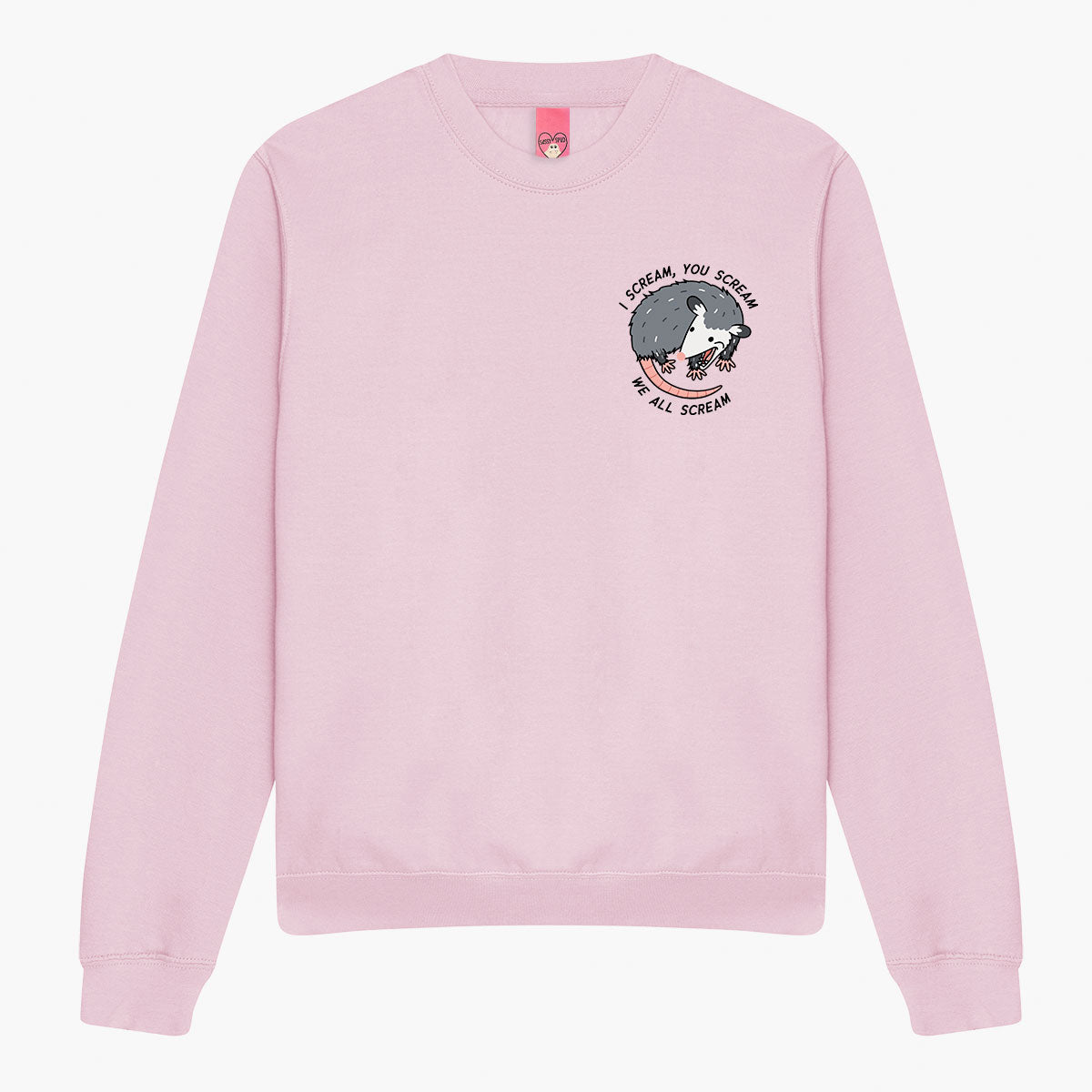 We All Scream Possum Sweatshirt (Unisex)