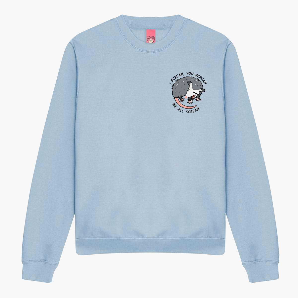 We All Scream Possum Sweatshirt (Unisex)